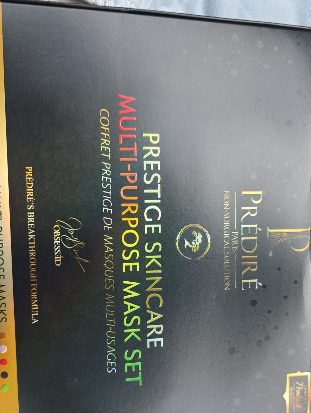 Prestige Skincare Multi-Purpose Mask Set - Black